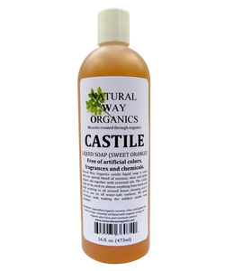 Organic Castile Soap Sweet Orange