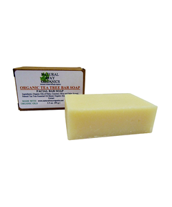 Organic Handmade Tea Tree Bar Soap 3.5 Oz.