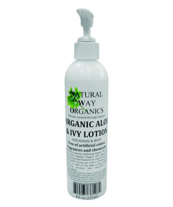 Organic Aloe & Ivy Lotion 8 fl. oz. (237ml)