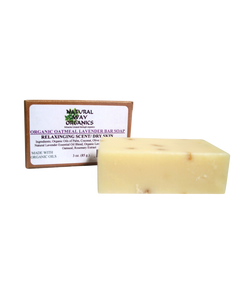 Organic Bar Soap Oatmeal Lavender