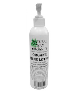 Organic Men’s Lotion