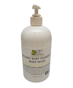 Baby Shampoo and Body Wash Miracle Calm-Sweet Orange 16 oz. (473 ml)